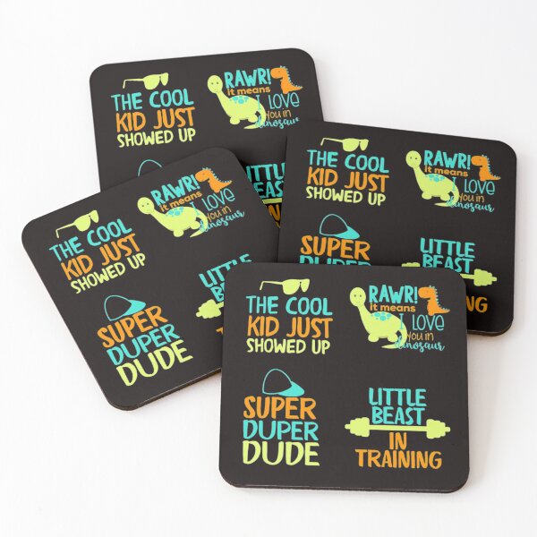 Item preview, Sticker pack for the boys super dude designed and sold by PaperDreamPod.