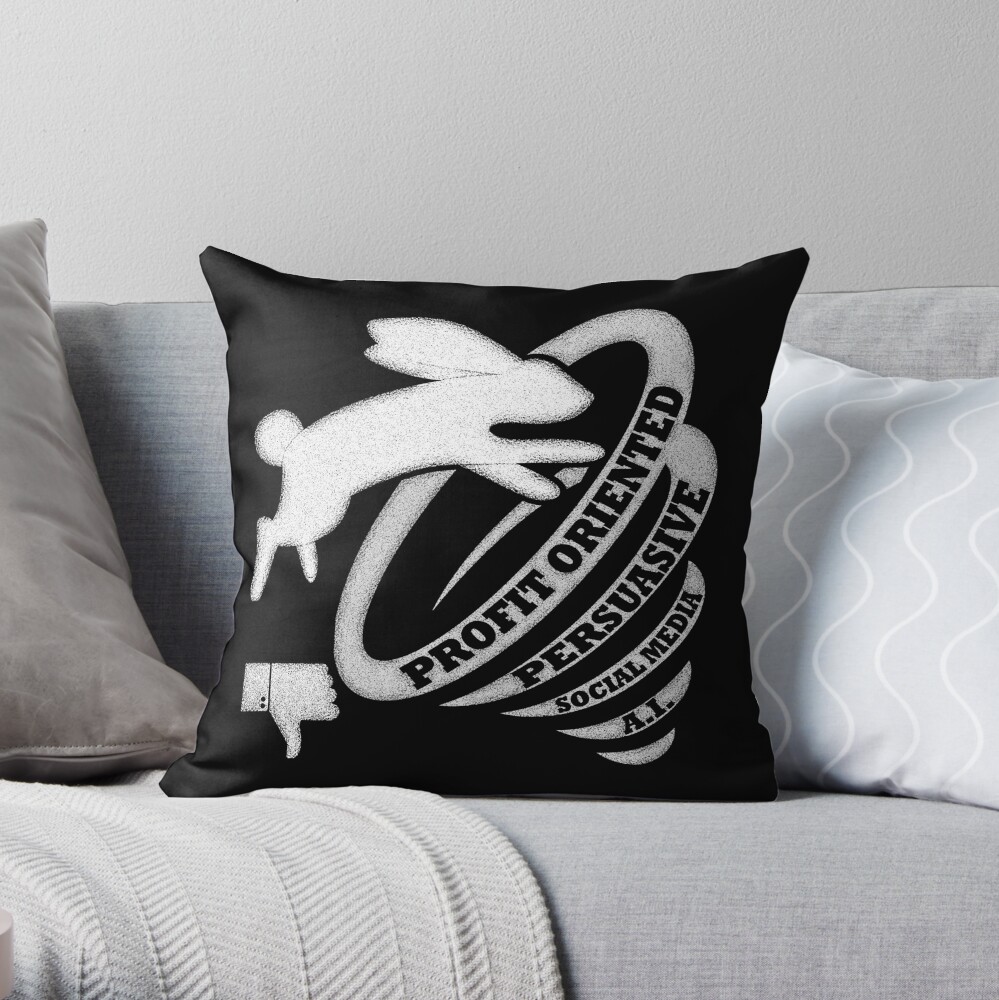 Item preview, Throw Pillow designed and sold by v-nerd.