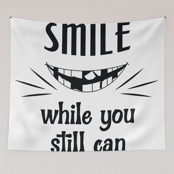 Item preview, Smile while you can - Funny quote design designed and sold by Crafteez.