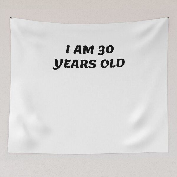 Item preview, White lie party - I am 30 years old designed and sold by amrmab.