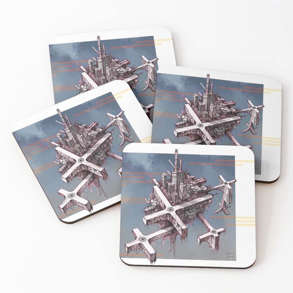 Item preview, Coasters (Set of 4) designed and sold by Godyna.