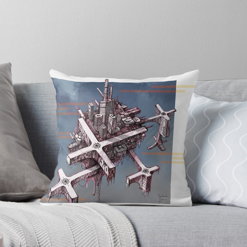 Item preview, Throw Pillow designed and sold by Godyna.