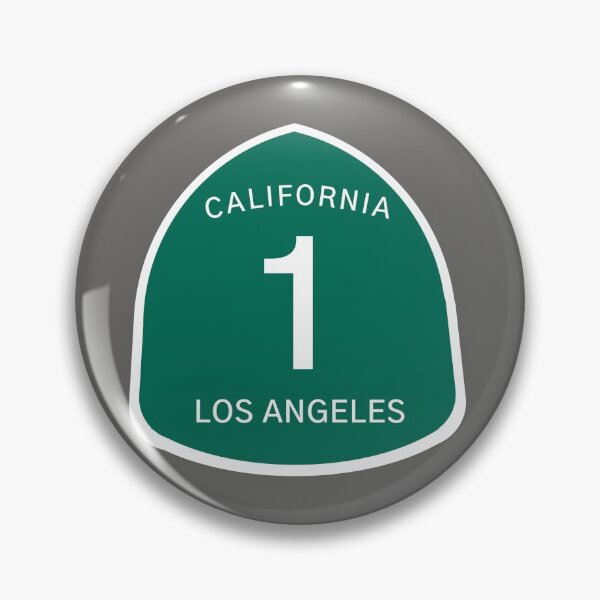 Item preview, Highway 1 Sign: Los Angeles, California designed and sold by milesmoriarty.