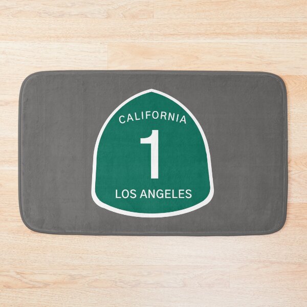 Item preview, Highway 1 Sign: Los Angeles, California designed and sold by milesmoriarty.