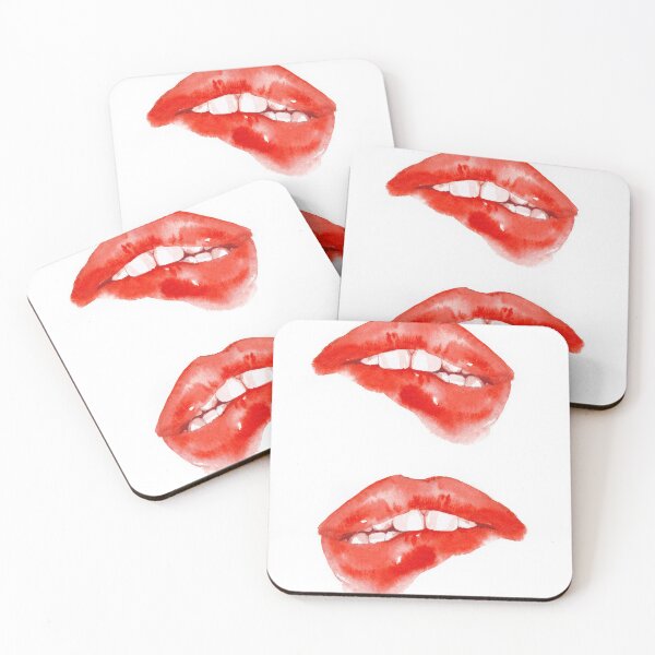 Item preview, Red Lips_II designed and sold by Ibreathart.