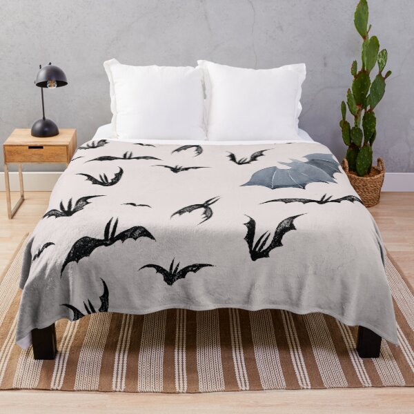Item preview, Vampire Bat Flying Spooky Halloween Pattern designed and sold by AuroCreatives.