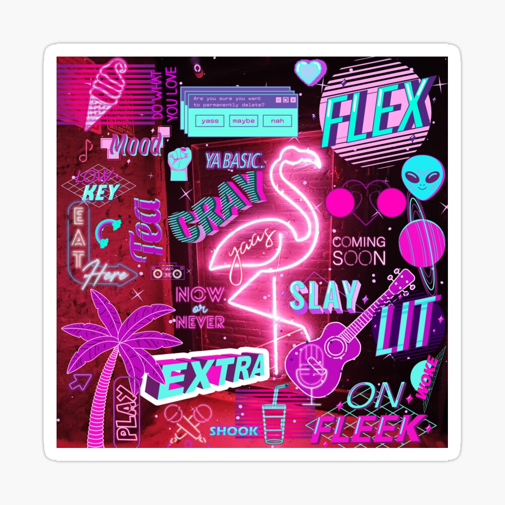 Featured image of post Neon Glowing Black Aesthetic Good Vibes Discover a neon color palette for every occasion from bold party invitations to dramatic website designs