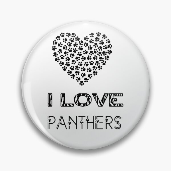 Item preview, I love panthers designed and sold by Designhub14.
