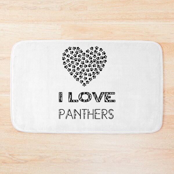 Item preview, I love panthers designed and sold by Designhub14.