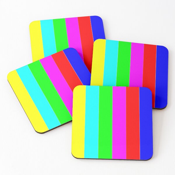 Item preview, Bright colored stripes designed and sold by Bob4rt.