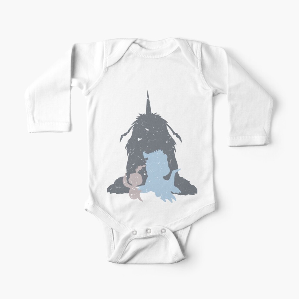 Gomamon Evolution Baby One Piece By Jambonicle Redbubble