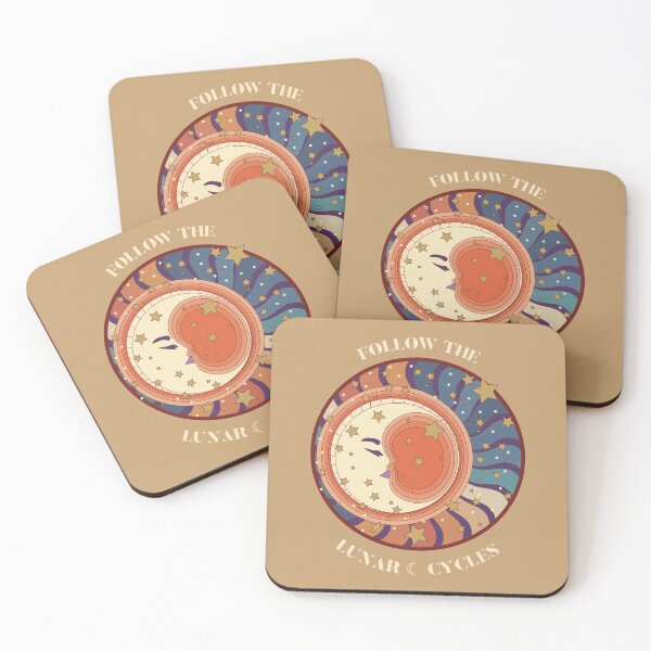 Item preview, Follow The Lunar Cycles designed and sold by Ayurveda Fun Store.