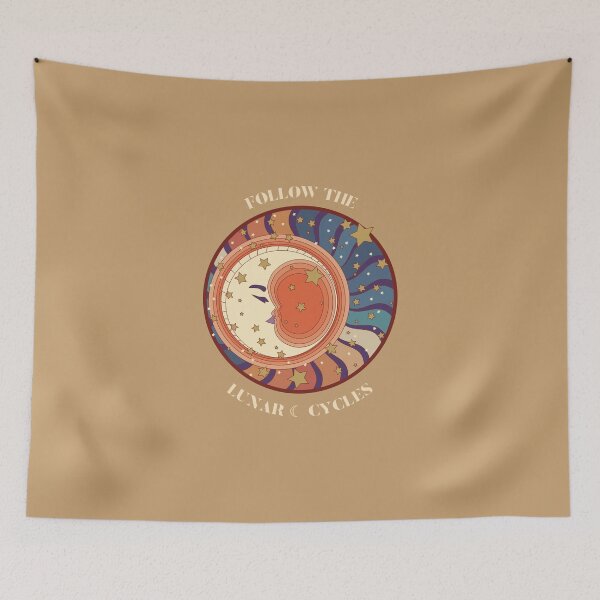 Item preview, Follow The Lunar Cycles designed and sold by Ayurveda Fun Store.