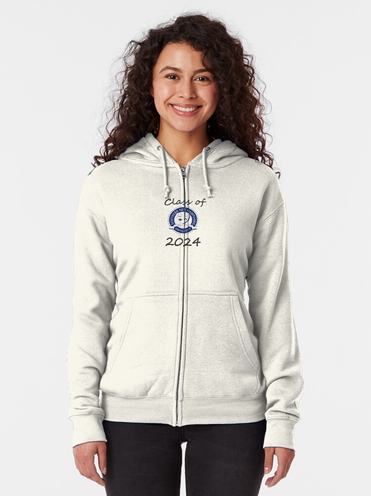 "SNHU Class of 2024" Zipped Hoodie by JsFunDesigns Redbubble