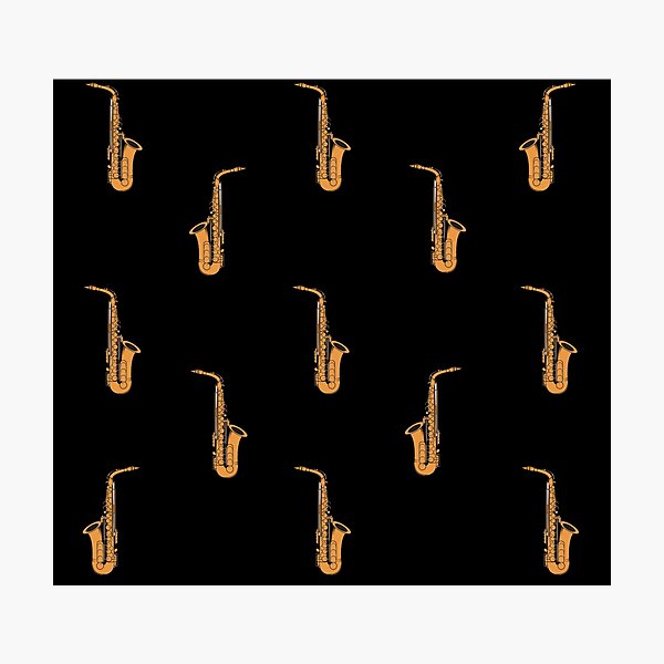 Item preview, Saxophone Pattern Sax Musical Instrument Gift designed and sold by Jelisandie.