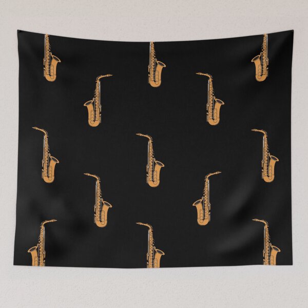 Item preview, Saxophone Pattern Sax Musical Instrument Gift designed and sold by Jelisandie.