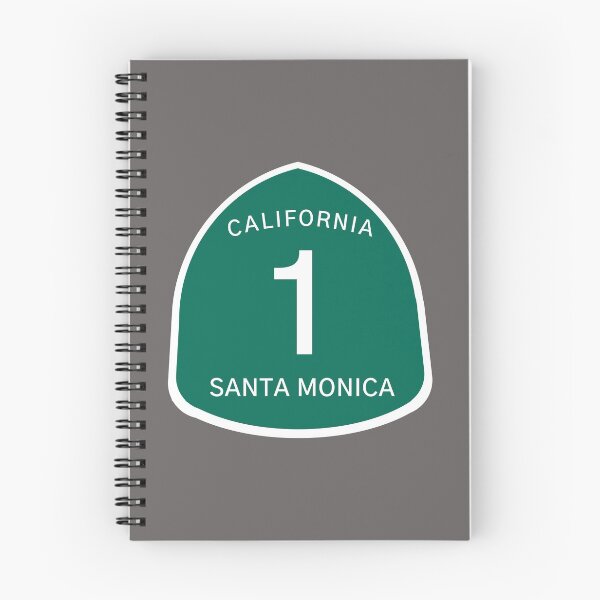 Item preview, Highway 1 Sign: Santa Monica, California designed and sold by milesmoriarty.