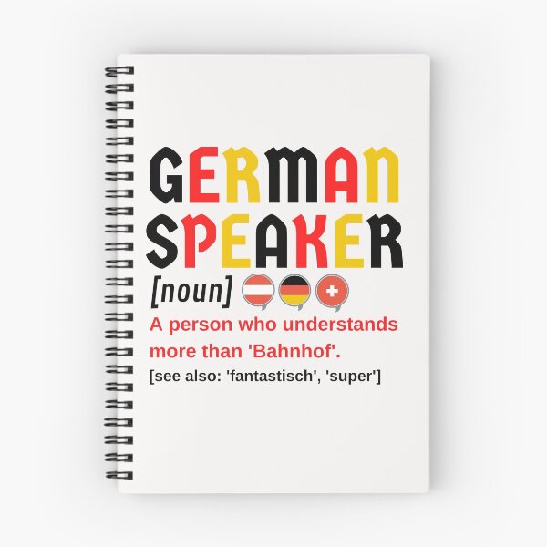 Item preview, Awesome German Speaker Funny Definition designed and sold by Time4German.