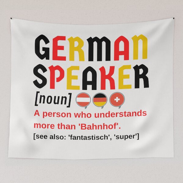 Item preview, Awesome German Speaker Funny Definition designed and sold by Time4German.