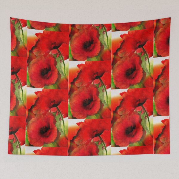 Item preview, Red Poppies designed and sold by Kandi Curtis.