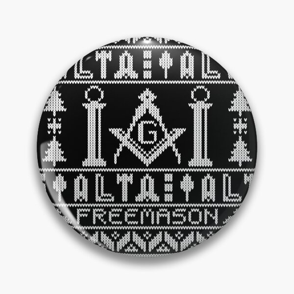 Item preview, Freemason Ugly Christmas Sweater Design Masonic Christmas designed and sold by MasterMasonMade.