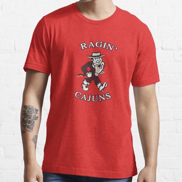Gildan, Shirts, Vintage Louisiana Ragin Cajuns Shirt University Of Louisiana  Shirt College Foo