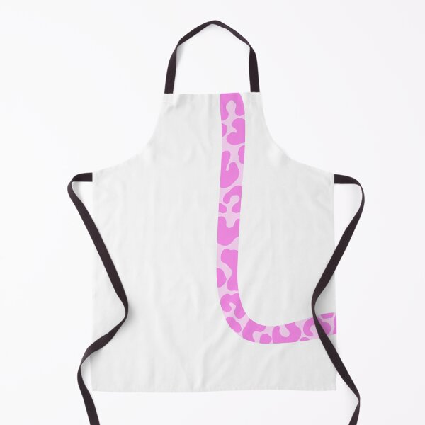 Item preview, L Initial Animal Print Cheetah Print Pink And Blue designed and sold by forfun-art.