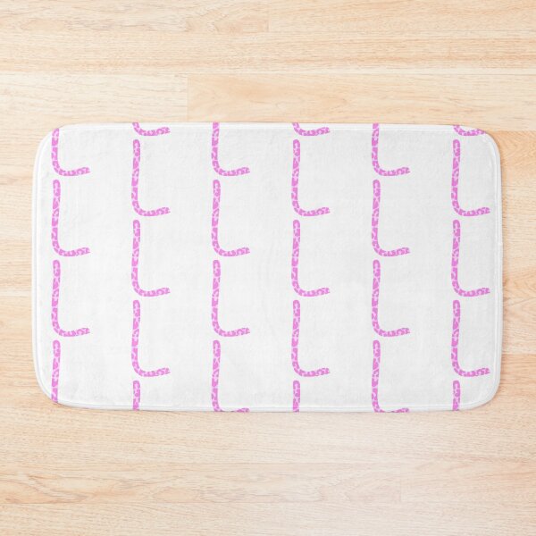 Item preview, L Initial Animal Print Cheetah Print Pink And Blue designed and sold by forfun-art.