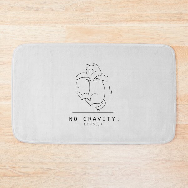 Item preview, No Gravity Kawaii Cat Minimalist/Simple Art designed and sold by Neroaida.