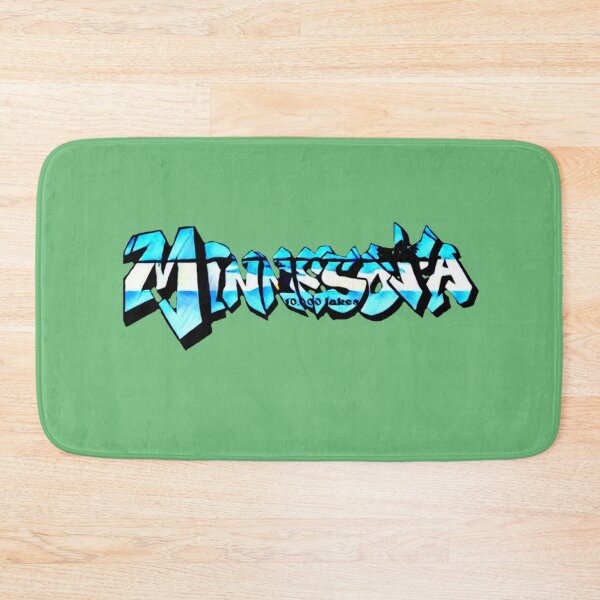 Item preview, Minnesota License Plate Graffiti designed and sold by Dude  Stuff.