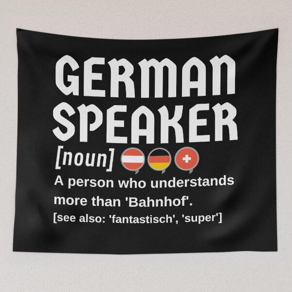 Item preview, Ich verstehe nur Bahnhof Funny Design for German Speakers designed and sold by Time4German.