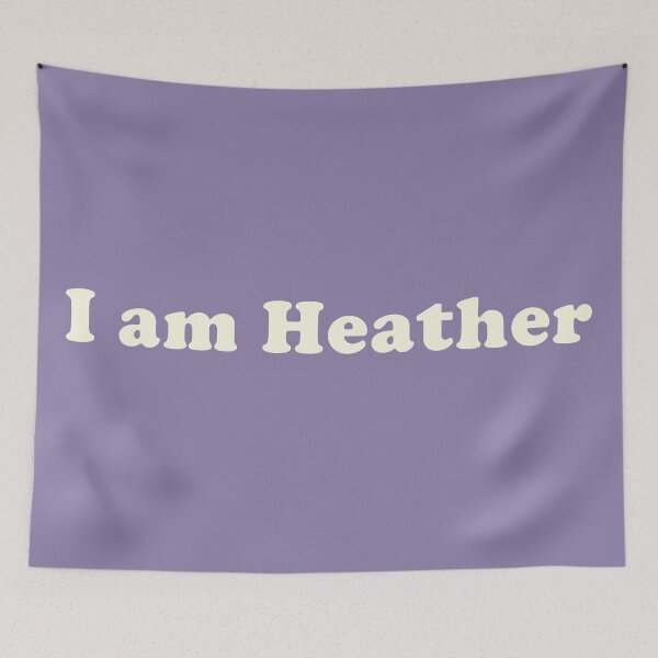 Item preview, I Am Heather - White Text designed and sold by SharkEyesDesign.