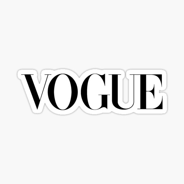 Vogue Sticker