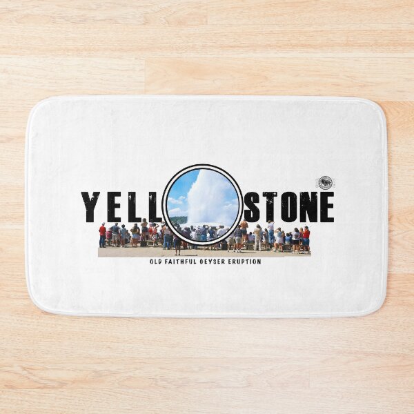 Item preview, Crowd Watching Old Faithful Geyser Erupt, Yellowstone National Park  - geyser designed and sold by SmyrnaBuffalo.