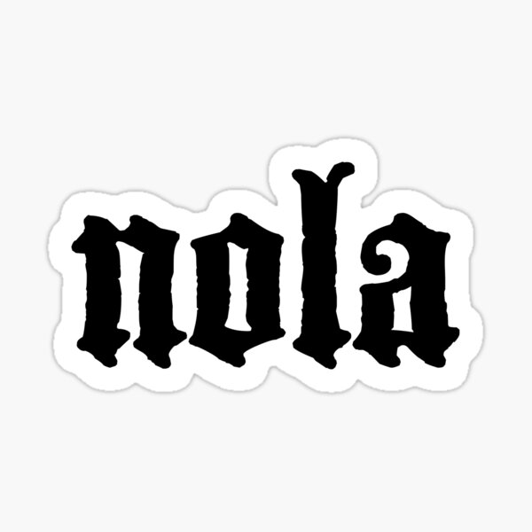 Item preview, NOLA designed and sold by WizZardArt.