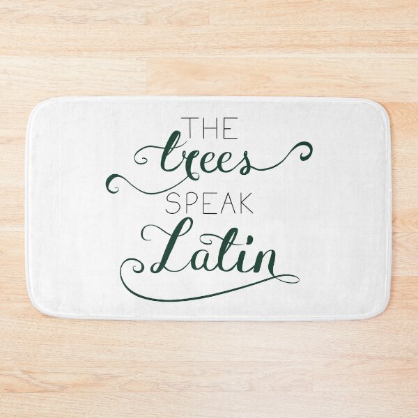 Item preview, The Trees Speak Latin designed and sold by rainilyahead.