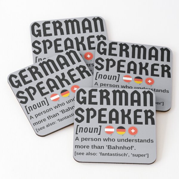 Item preview, German Speaker Deutsch Bahnhof Definition designed and sold by Time4German.