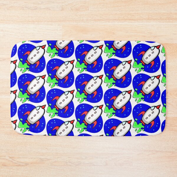 Item preview, Retro 90s Cartoon Spaceship - Space Travel / Aliens - Stickers designed and sold by laptop-sticker.