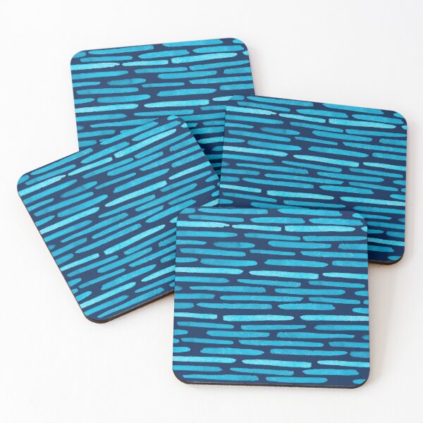 Item preview, Stripes blue designed and sold by amagaclothing.