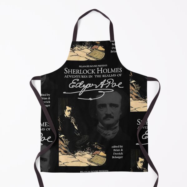 Sherlock Holmes and Edgar Allan Poe Apron