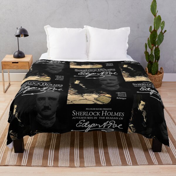 Artikelvorschau, Sherlock Holmes und Edgar Allan Poe entworfen und verkauft von BelangerBooks.