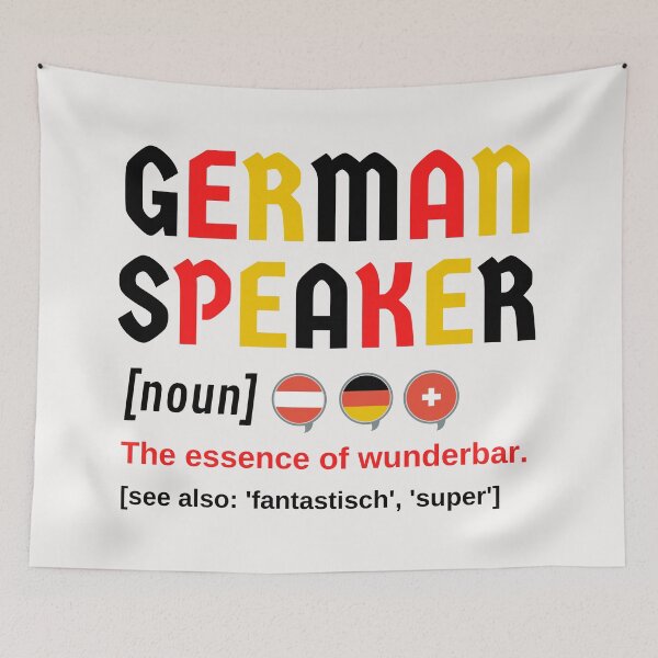 Item preview, German Speaker Wunderbar Gift  designed and sold by Time4German.