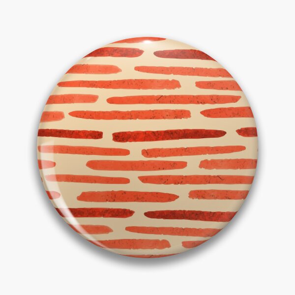 Item preview, Stripes of red orange bricks designed and sold by amagaclothing.