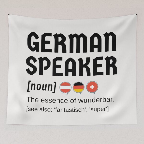 Item preview, German Speaker Wunderbar Dictionary Definition designed and sold by Time4German.