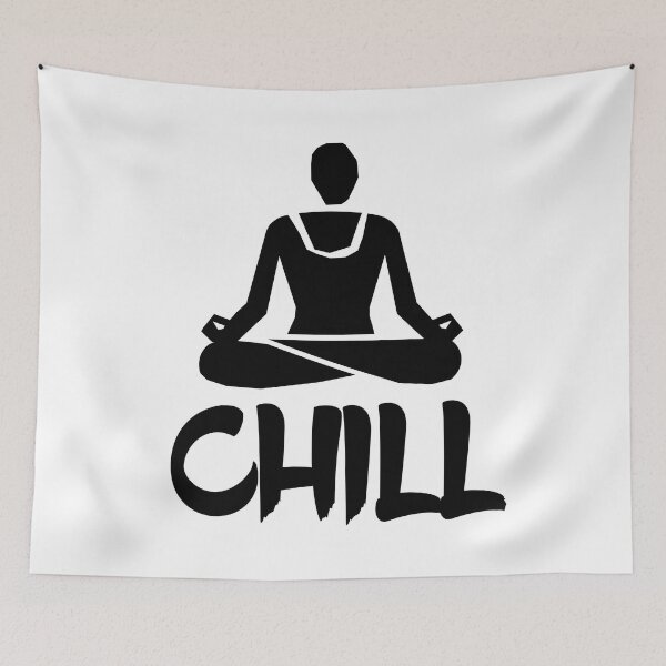 Item preview, Meditation Chill Lotus Yoga designed and sold by Scottees.