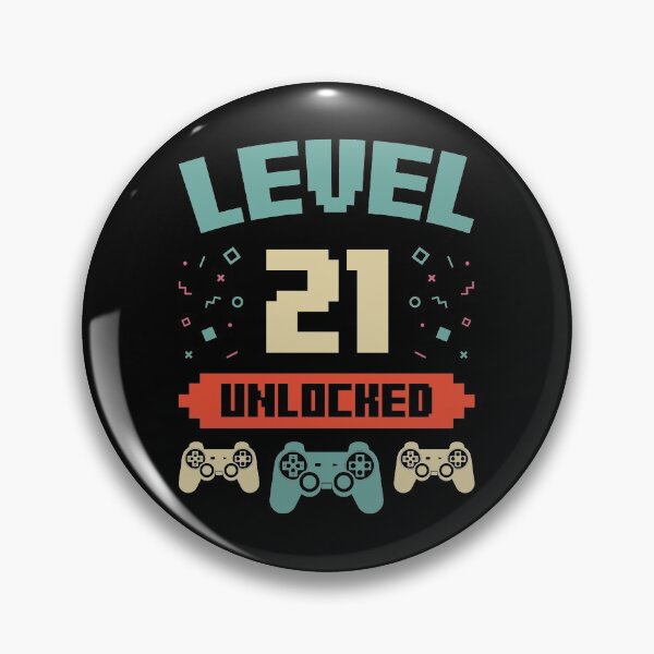 Item preview, Level 21 Unlocked 21st Birthday Present designed and sold by EstelleStar.