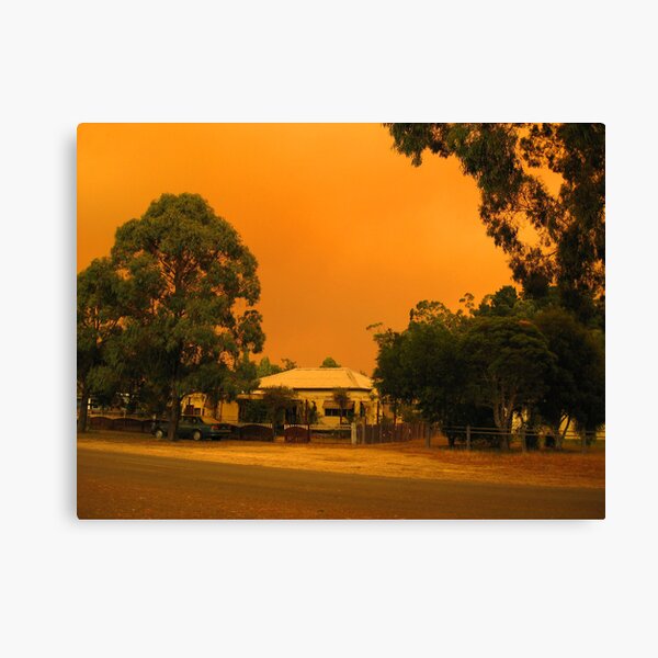 Fires in East Gippsland - February 2014 Canvas Print