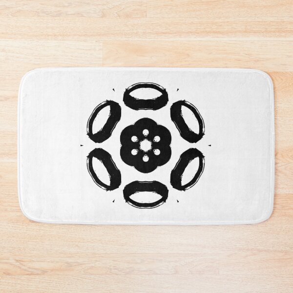Item preview, Abstract Floral Black and White designed and sold by royrahul.