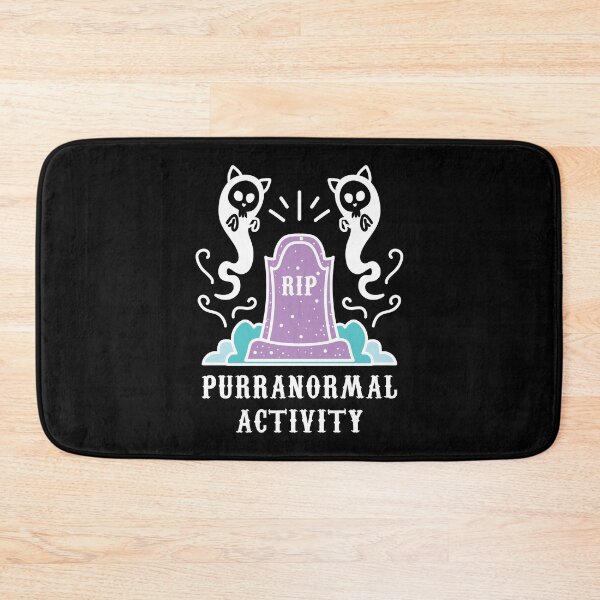 Item preview, Purranormal Activity Ghost Cat Halloween designed and sold by kurokameart.