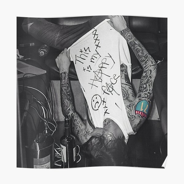 Mgk Happy Face Poster